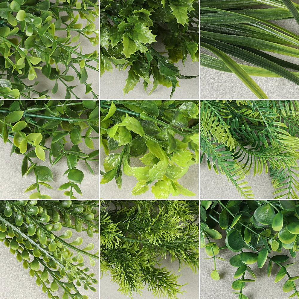 

1PC Artificial Boston Fern Plants Bushes Faux Plants Shrubs Greenery UV Resistant for House Office Garden Indoor Outdoor Decor