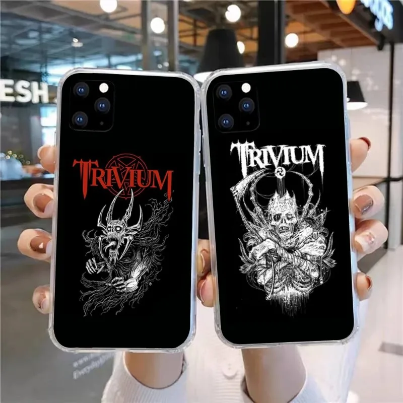Чехол для телефона Rock am Ring Trivium для Huawei P50 P40 P30 Pro Mate 40 30 Pro Nova 8 8i Y7P Honor, прозрачный чехол для телефона