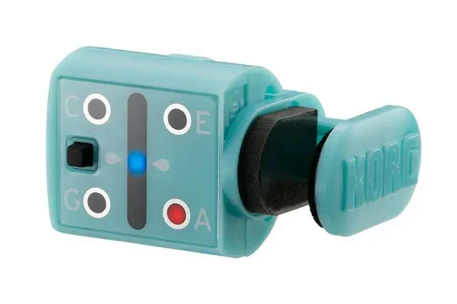 Компактный тюнер для укулеле KORG MiniPitch мини-переключатель Sunset Orange-или BL и WH