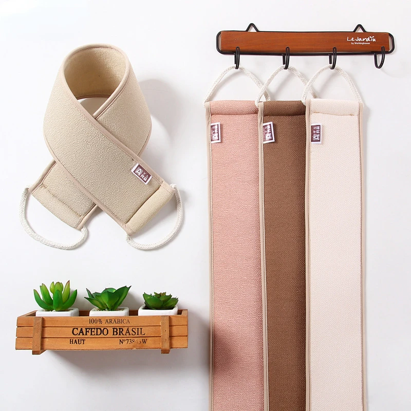 

Bath and Back Scrub Massage Brush Sponge Bath Gloves Bathroom Accessories Household Supplies