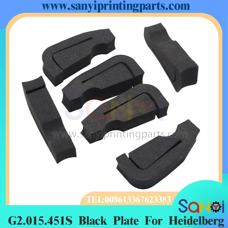 Черная пластина лучшего качества G2.015.451S 67x26x16 мм для деталей печатной машины