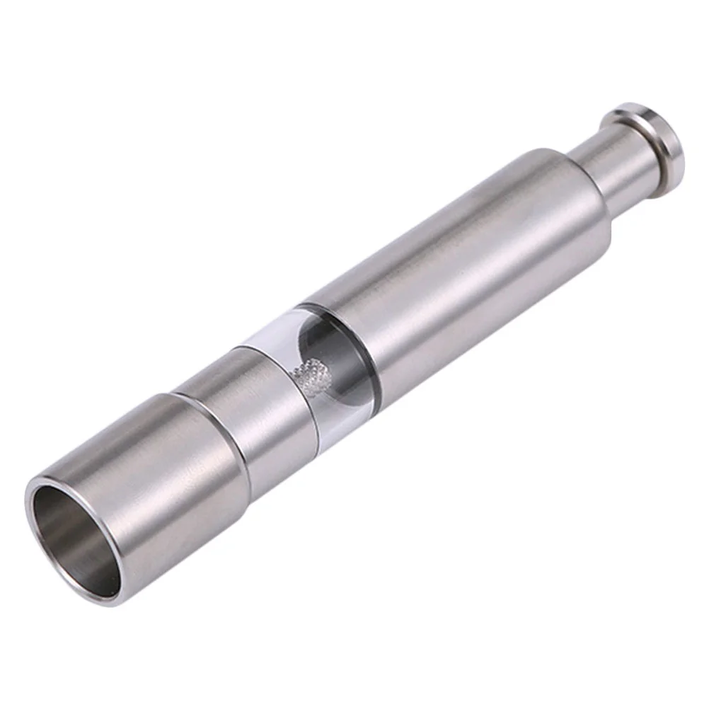

1Pc Pratical Pepper Grinder Portable Pepper Grinder Pepper Mill (Silver)