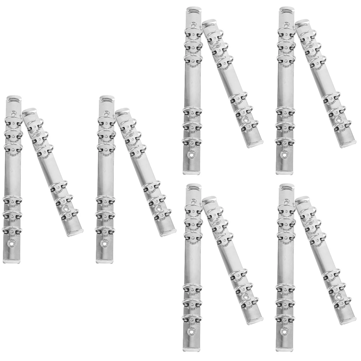 

Binder Loose Leaf Mechanism Ring Book Spine Rings Planner Notebook Metal Replacement Mechanisms Comb Folder File Clip Parts