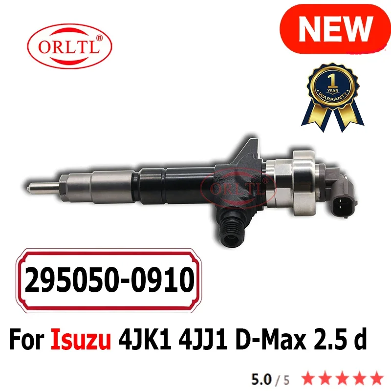 295050-0910 2950500910 подлинный топливный инжектор 295050 0910 для двигателя Isuzu 4JK1 4JJ1 D-Max 2 5 d 2011-