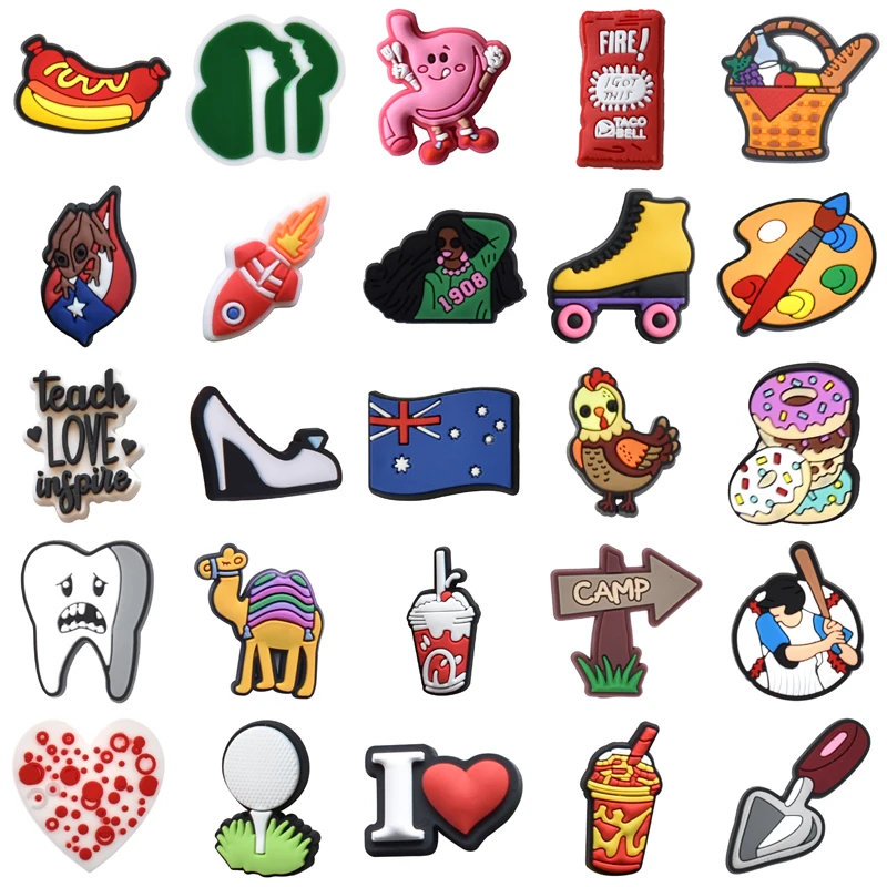 

Boy Shoes Accessories Men Women Charm Girl Set Jeans Kids Para Pins Gifts Wholesale Bulk Packs Decorations for Crocs Shoe Charms