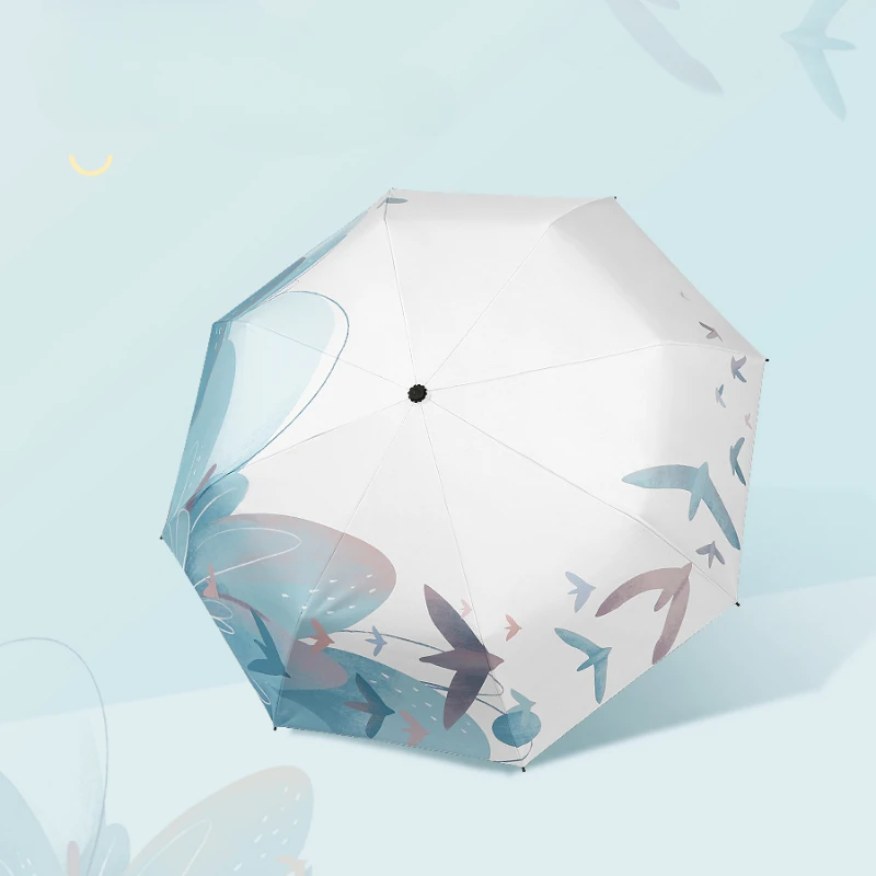 

Beautiful Summer Women Umbrella Parasol Densign Waterproof Mini Artisitic Umbrella Luxury Small Portable Paraguas Decoration