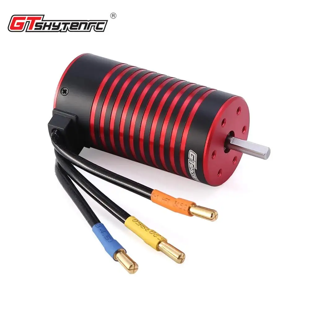 

GTSKYTENRC Waterproof Combo 3650 2300/3100/3600/4500/5200kv Brushless Motor W//heat Sink 60a Esc For Rc 1/10 Rc Car