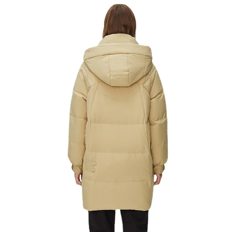Down Jacket for Women In Winter New Style Thickened Fashionable High-end Temperament Coat Medium Length Small Man