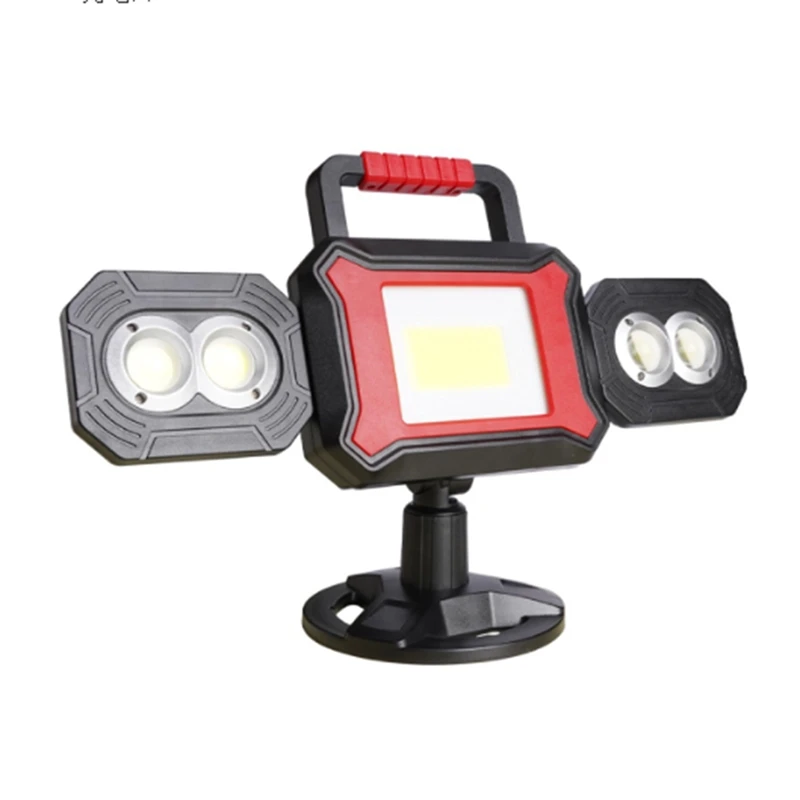 

Rechargeable Work Light Rotatable Portable Work Light Waterproof Cordless Work Site Lighting For Construction Site, Garage