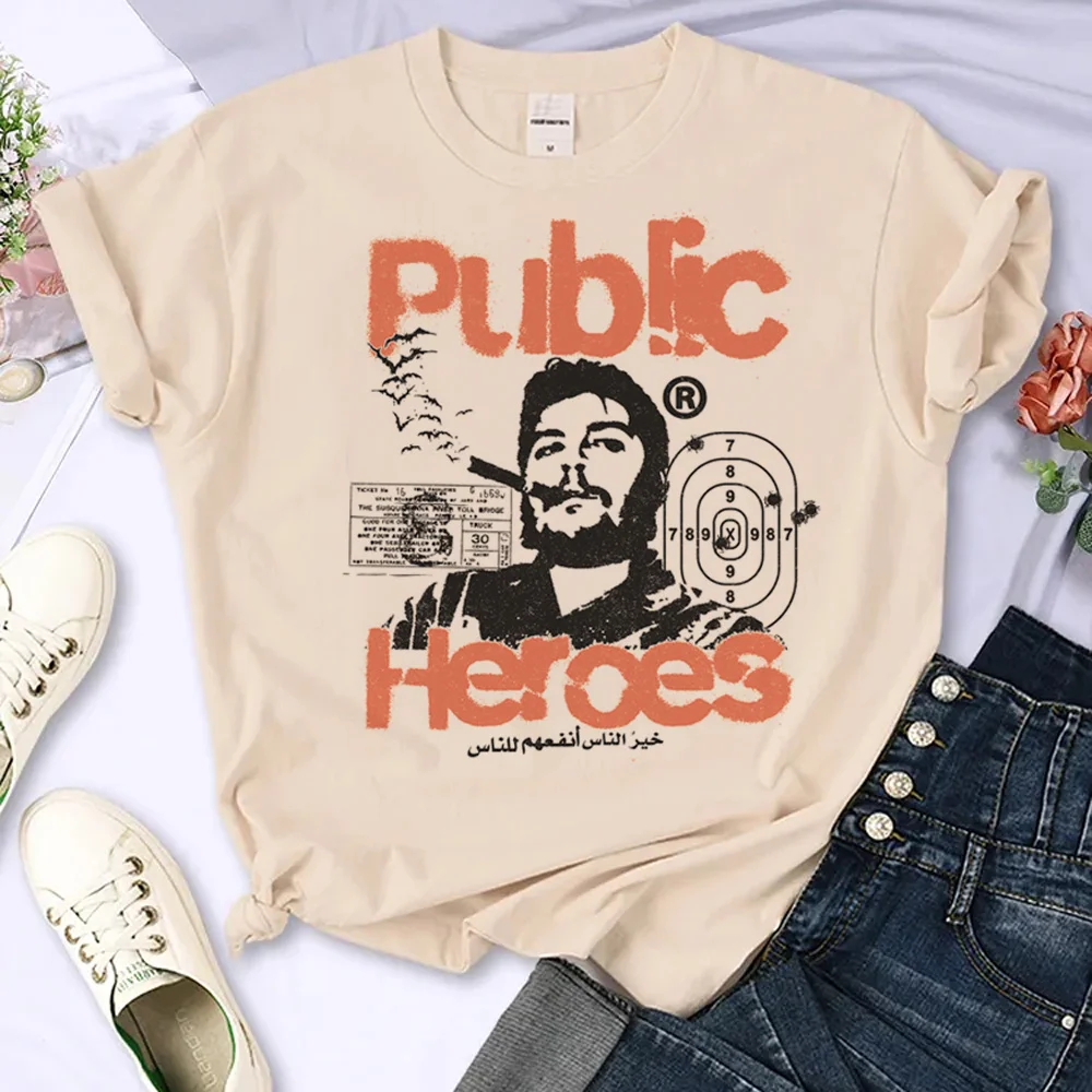 

Y2k Print t shirt women manga Y2K graphic Tee female y2k 2000s clothes