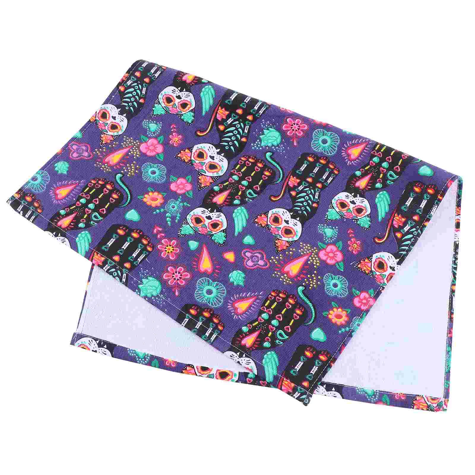 

1 Pc Absorbent Cotton Large Towel Simple Dish Towel Useful Kitchen Towel