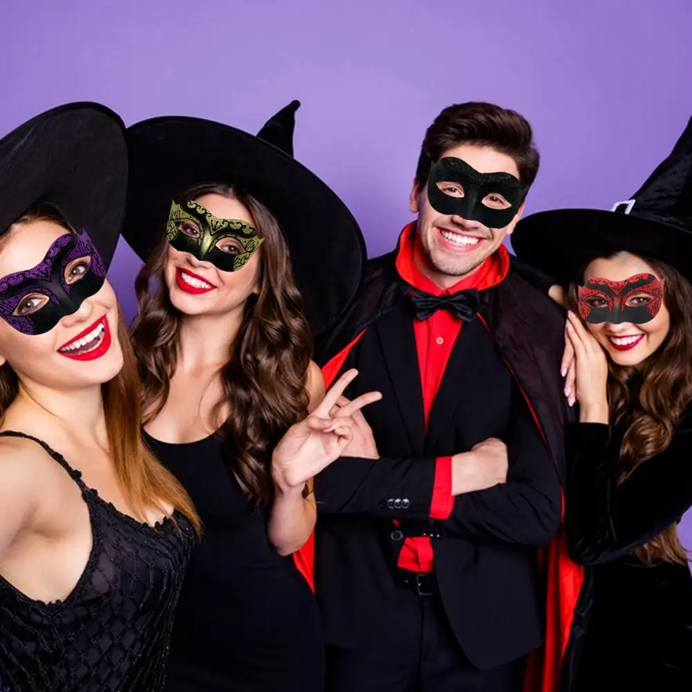 Маскарадная маска для пар ретро-дизайн костюм на Хэллоуин загадочная элегантная