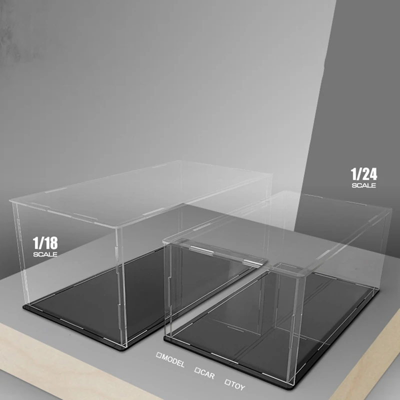 

Transparent Toy Car Model Hot Wheel Dustproof Display Protection Box