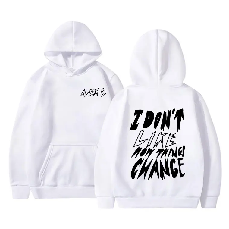 Толстовка с принтом Singer Alex G Trick Change для мужчин и женщин винтажный модный