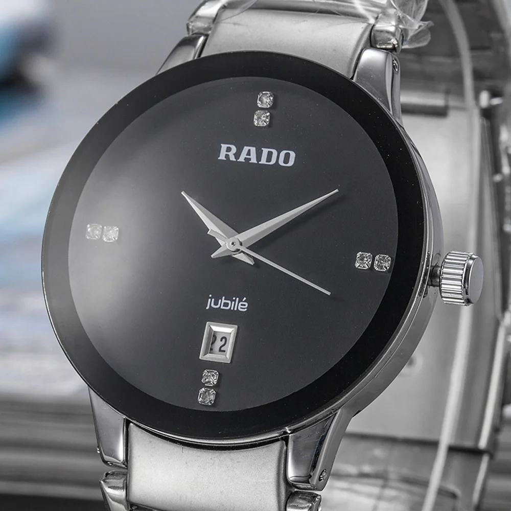 

Hot Rado Classic Style Original Watches for Mens Full Stainless Steel Automatic Date Watch Quality Sports Waterproof AAA Clocks