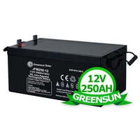 rechargeable deep cycle 12v battery gel 12v 250ah 200ah battery for sale