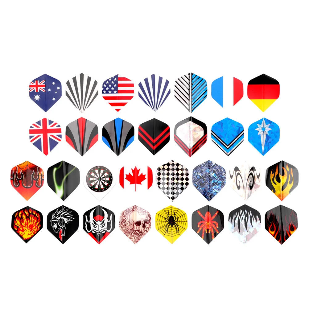 

90Pcs Portable Dart Flights Professional Dart Replaceable Dart Accessories