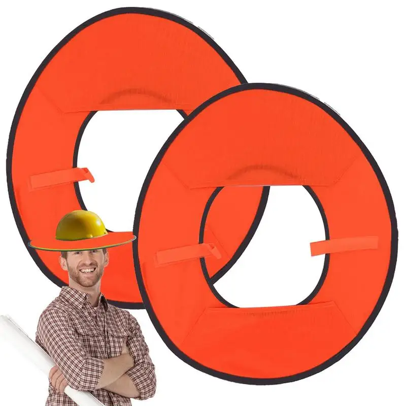 

Hard Hat Visor Shield High Visibility Hard Hat Visor Sun Shield Reflective UV Protection Hat Attachment Construction Sun
