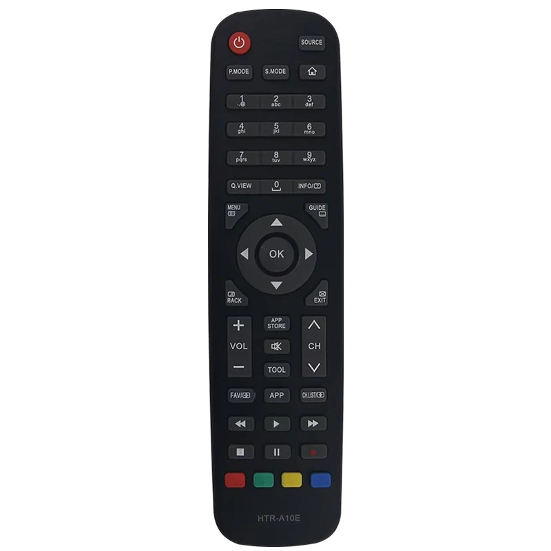 HTR-A10E Remote Control Compatible with Haier TV LE50K6000SF LE24K6500SA LE32K6500SA LE43K6500SA HTR-A10 LE24K6000S LE32K6000S LE32N1620W LE32N1620