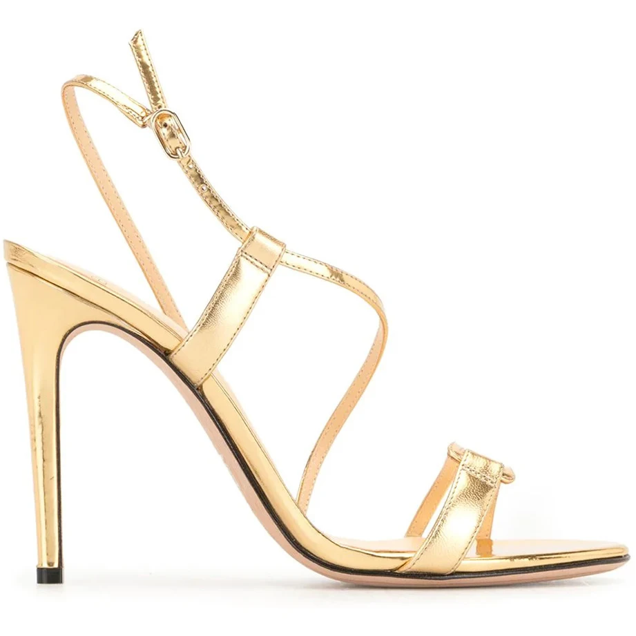 

Women Stiletto Thin High Heel Buckle Ankle Strap Sandal Sexy Bridal Evening Party Dress Shoe Fashion Summer Lady Sandal 3-CHC-15