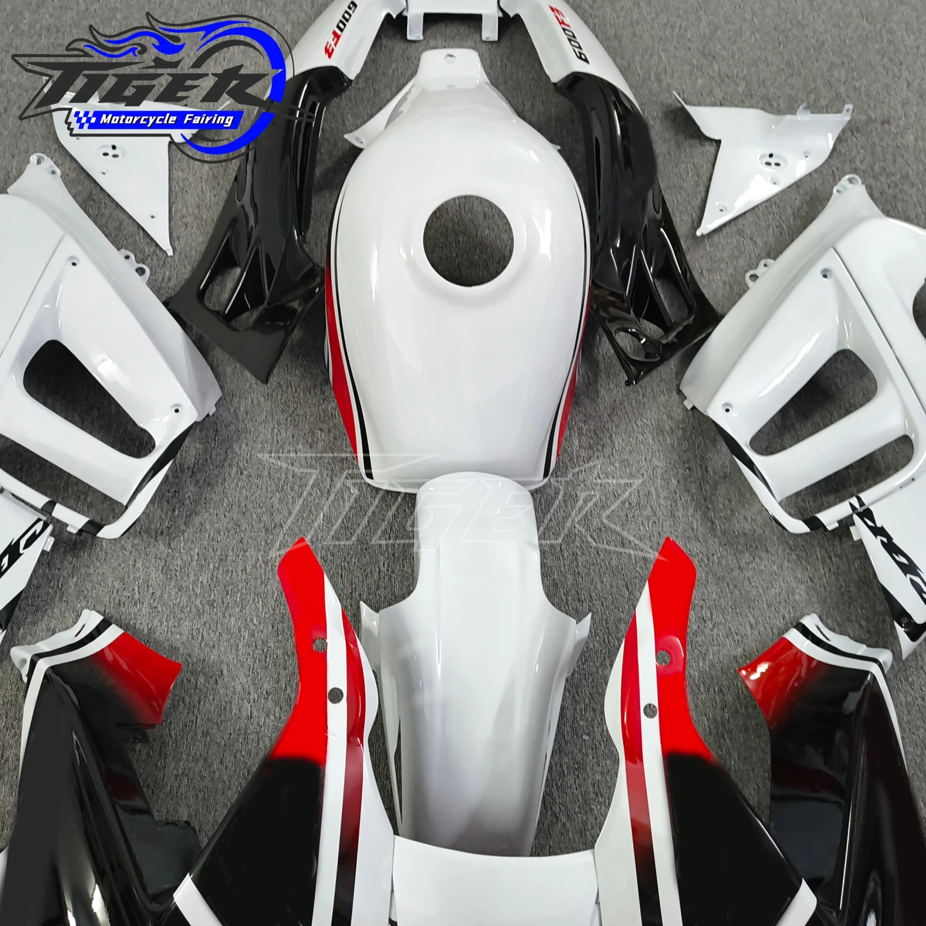 Фото Комплект обтекателей (черно-белый) для мотоцикла Honda CBR600F3 1995-1996 годов №5