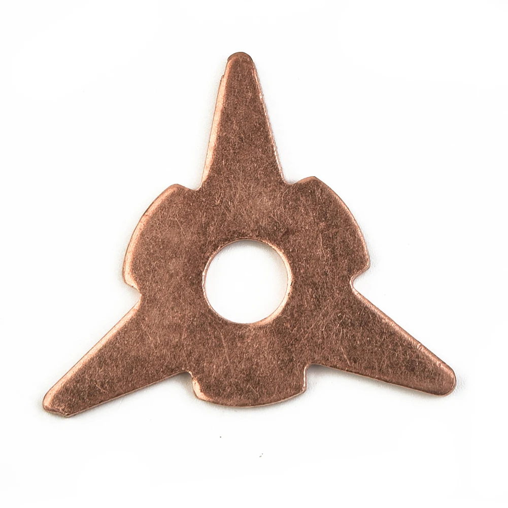 Плоские 50 шт. аксессуары расходные материалы сталь с медным покрытием шайбы