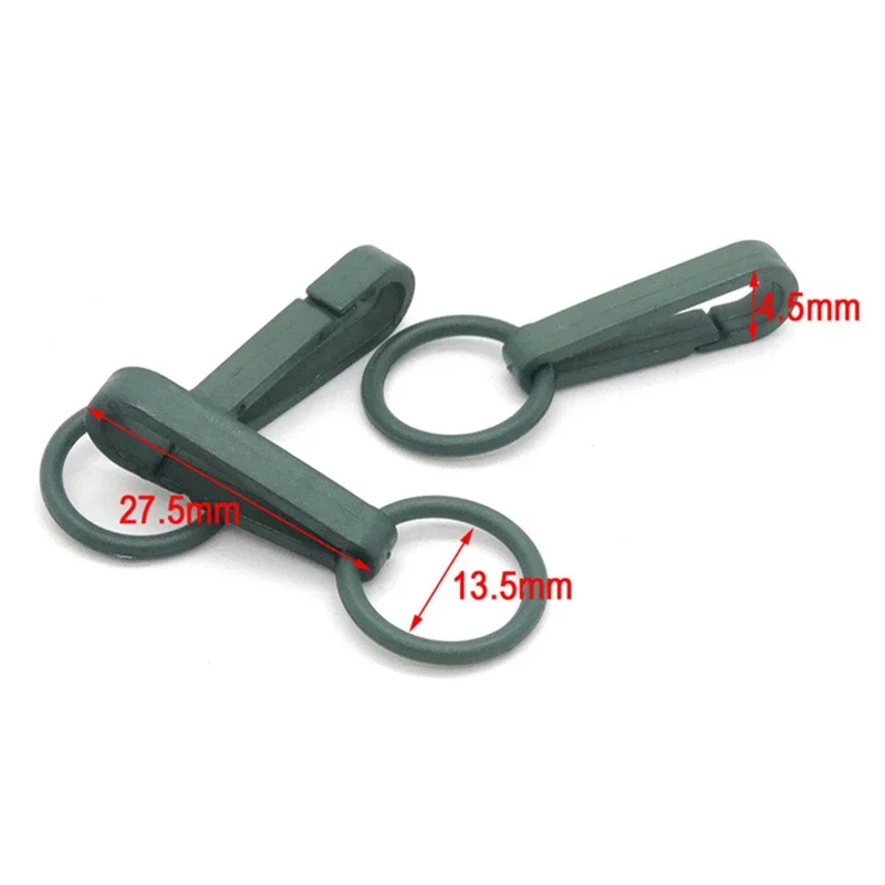 10/20 шт. цветные пластиковые застежки для ключей