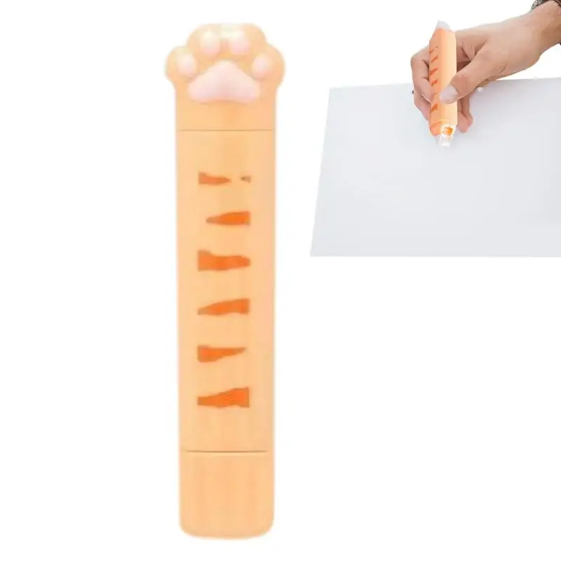 

Long Cat Paw Correction Tape Eraser For Gel Pen School & Office Supply Stationery