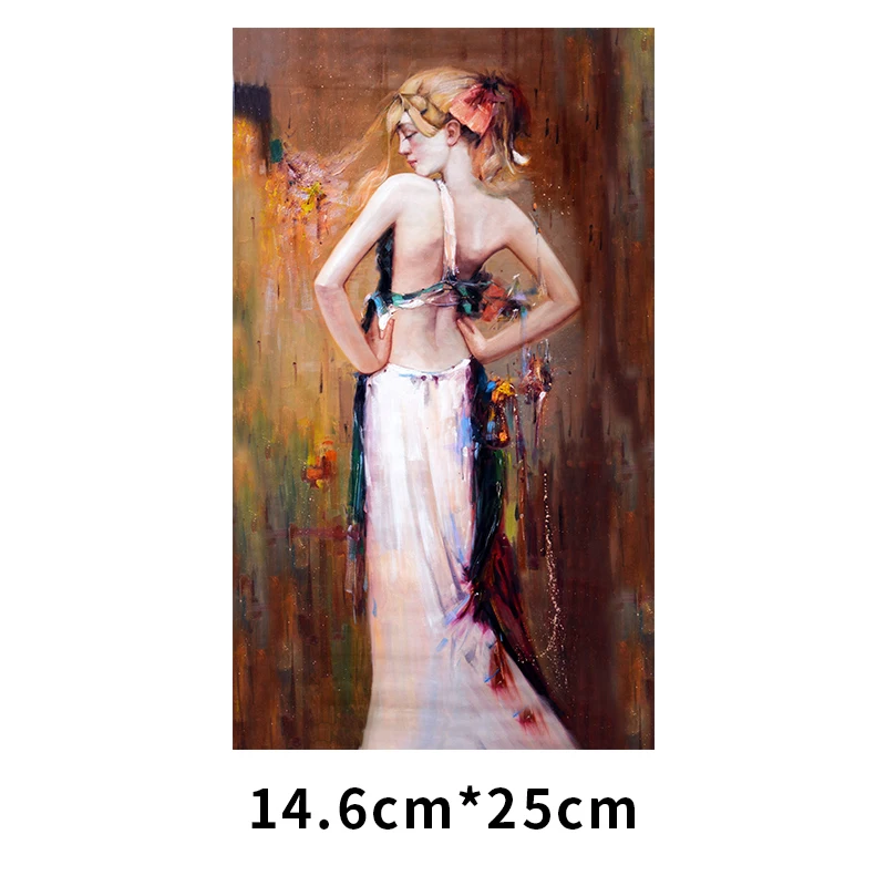 Классическая художественная нашивка с принтом статуй модный известный