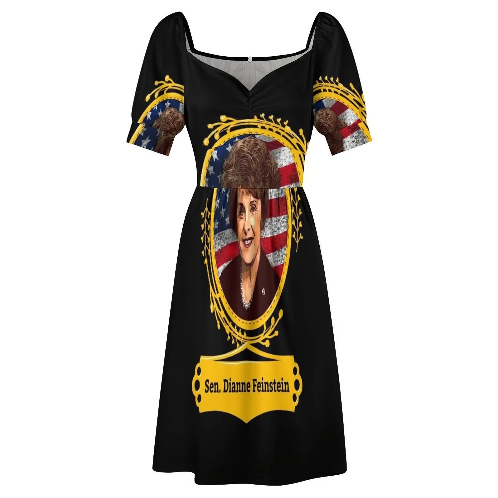 Платье Dianne Feinstein Tribute из полиэстера