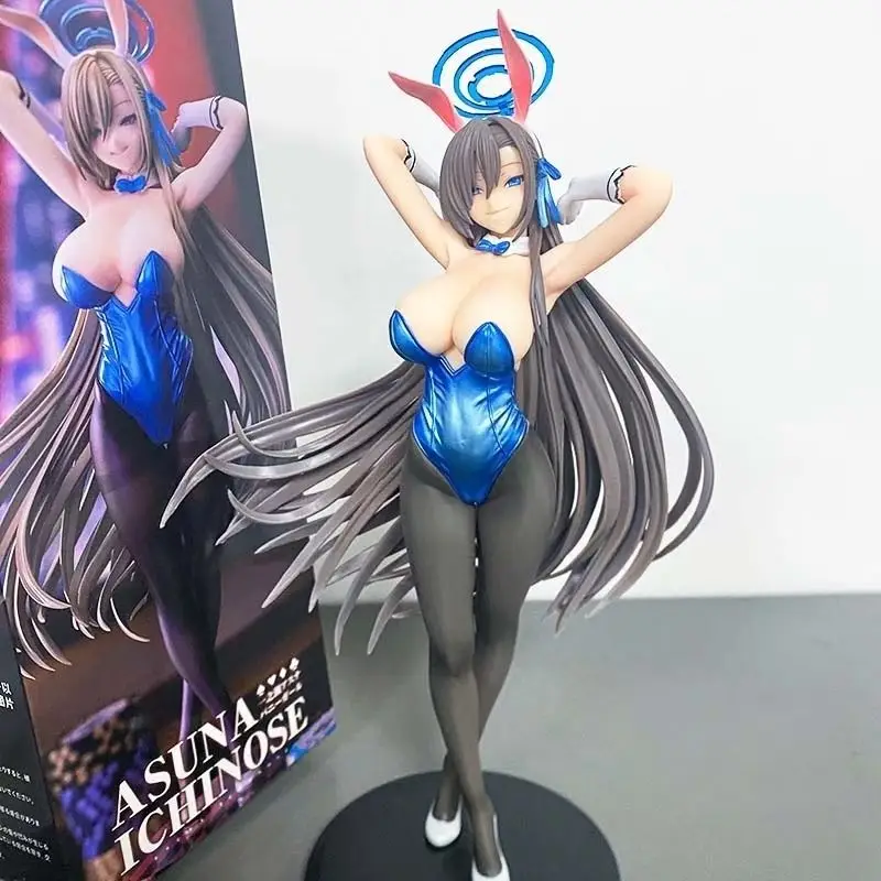 29 см синяя архивная фигурка Ichinose Asuna аниме Bunny Girl экшн-фигурка игрушка игровая