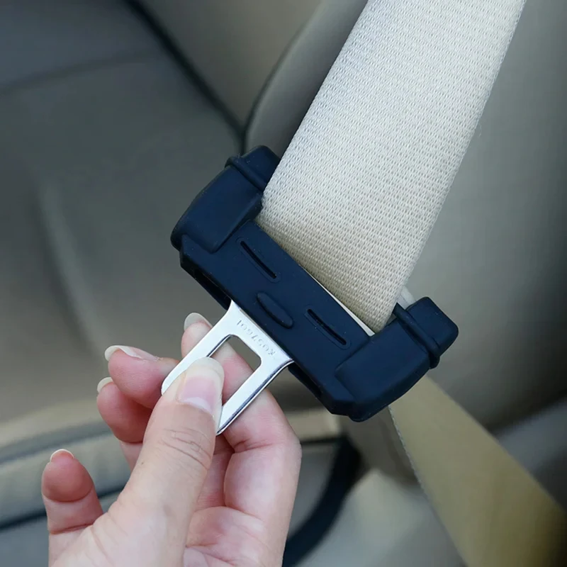 Прочные Регулируемые Силиконовые Автомобильные Пряжки Для Ремней Безопасности