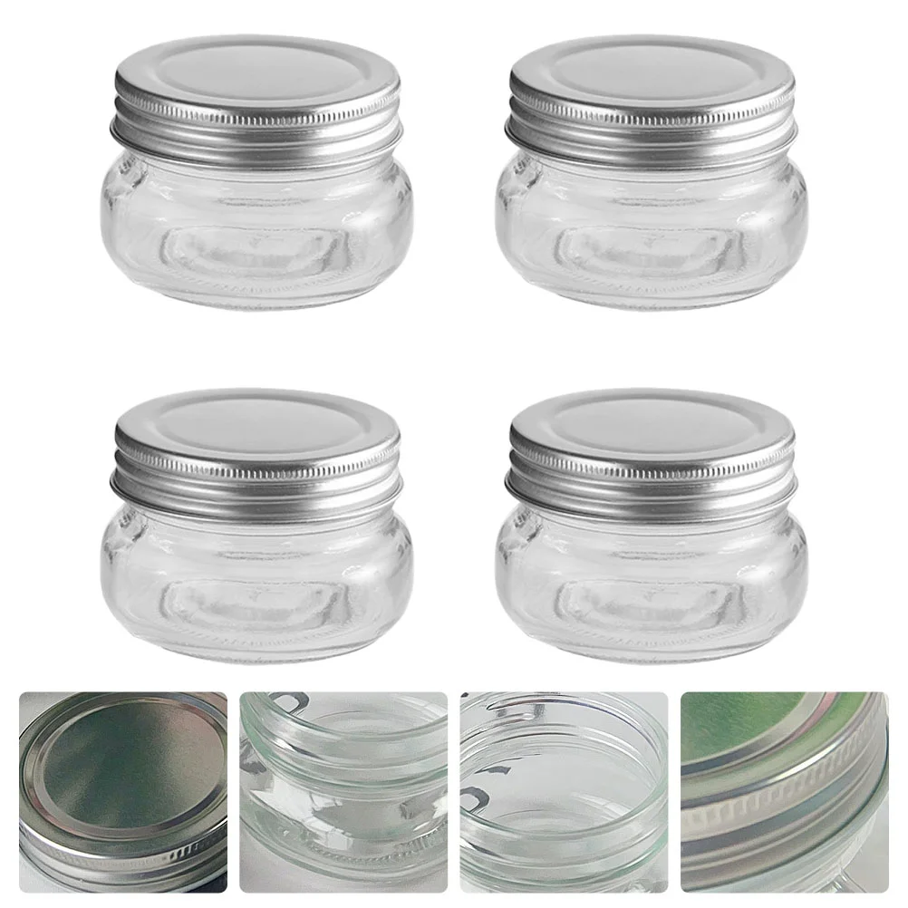 

Jar Christmas Candyxmascanister Dish Herb Favors Party Mason Honey Wide Mouth Cookie Holder Box Container Sample Favor Jelly