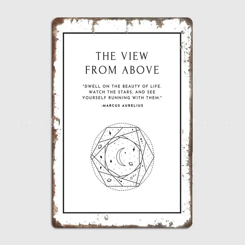 Stoicism Классическая европейская модная Настенная Искусство табличка для