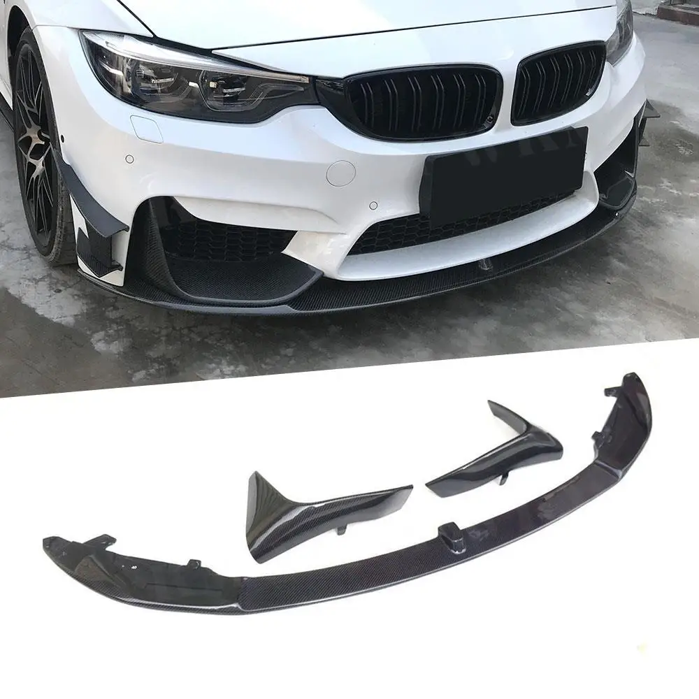 Передний бампер из углеродного волокна/ФАП разветвитель спойлера щитки фартуки