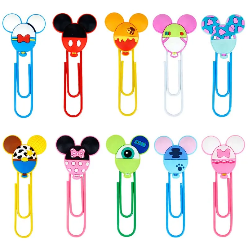 

5pcs Lovely Bookmarks For Kids Cartoon Animals Page Holder for School Teacher Office Supply Student Stationery Gift