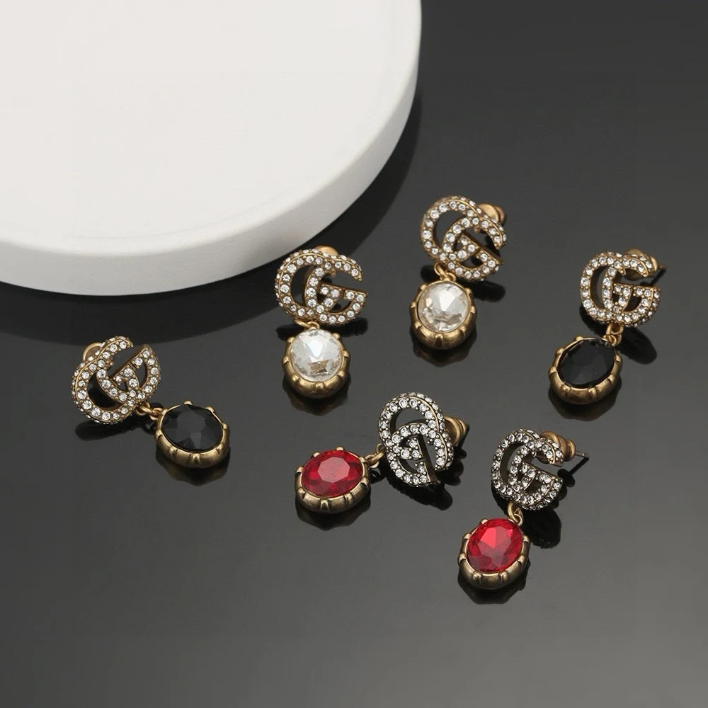 серьги Gucci Модные массивные серьга с для женщин женская свадебная Повседневная