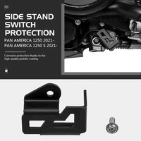 new motorcycle accessories side stand switch protection guard protective cover for ra1250 pan america 1250 s 2021 2022