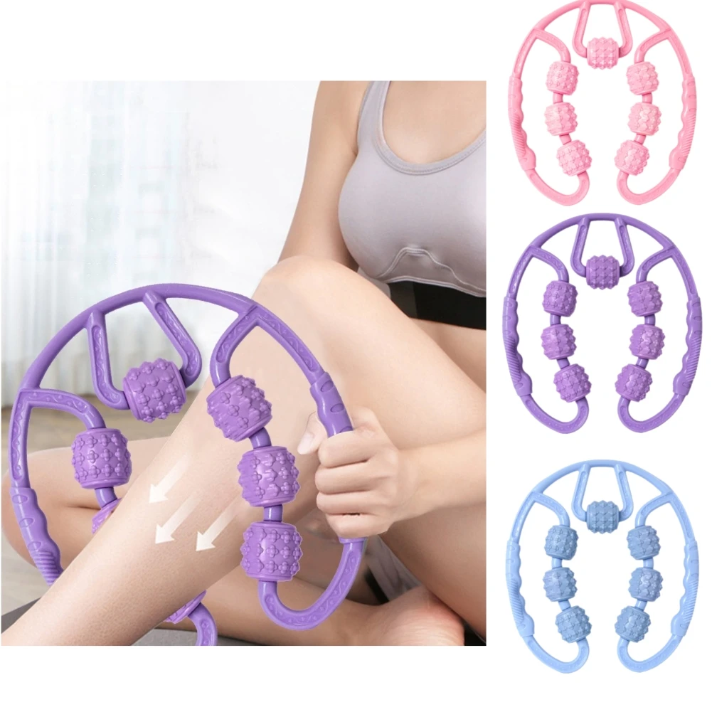 

Yoga Massage Roller Muscle Relaxation Roller Yoga Training Device U-shaped Pilates Fitness Exercise Yoga Auxiliary Equipment