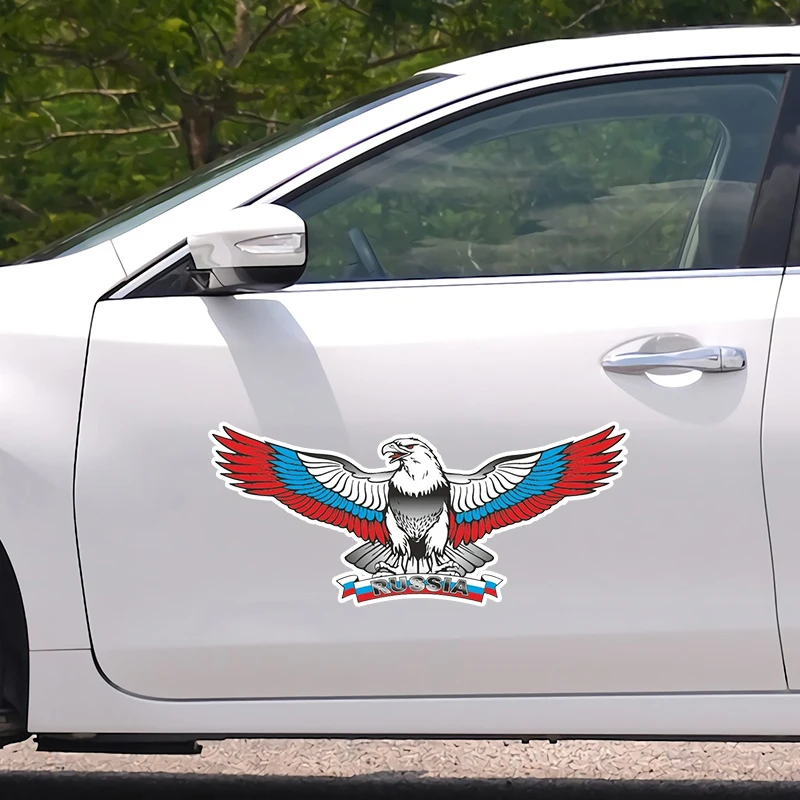 

Автомобильная Наклейка русский орел, водонепроницаемая виниловая Наклейка, автомобильные аксессуары, украшение для автомобиля, Наклейка д...
