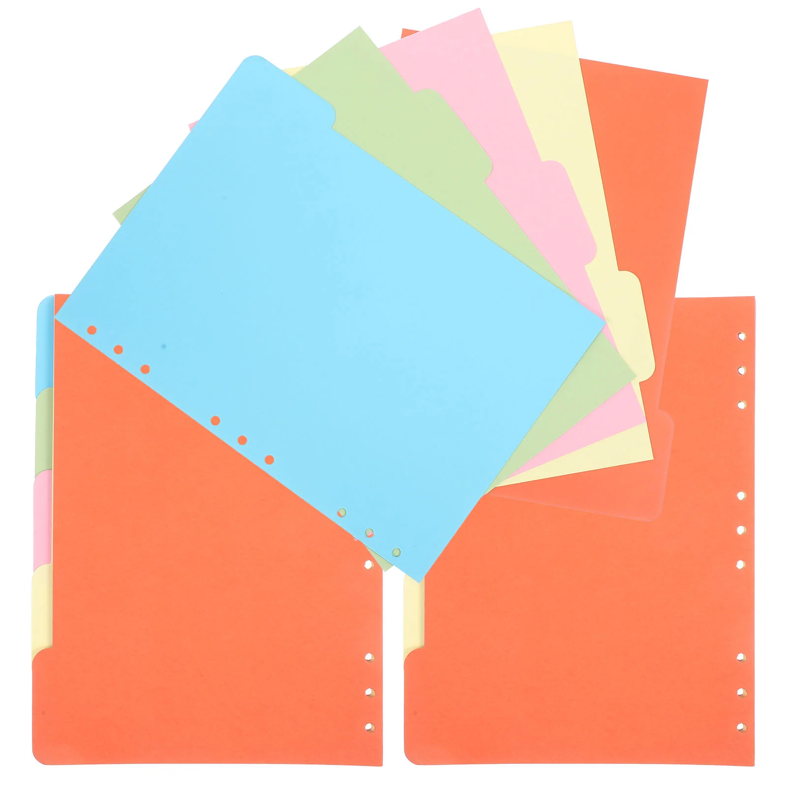 

Separator Sheet Index Paper Dividers Binder Supplies Classification Tabs Colored Page Markers Notebook