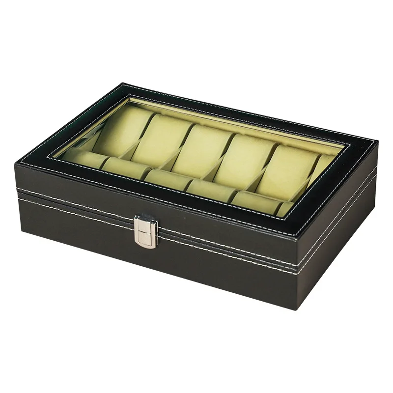 Органайзер для часов коробки хранения путешествий часы искусственная кожа