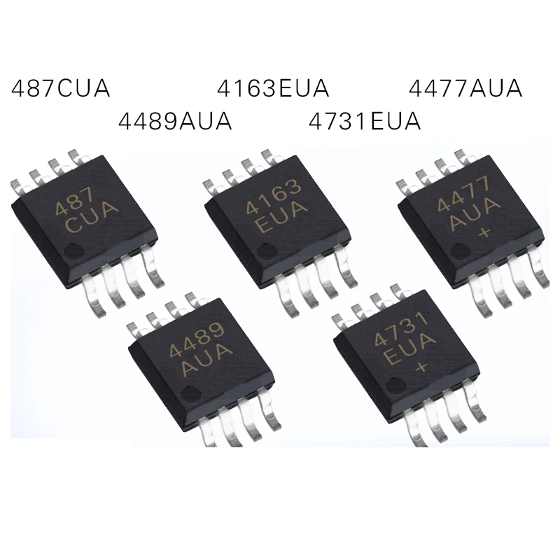 

1PCS MAX487CUA MAX4731EUA MAX4477AUA MAX4163EUA MAX4489AUA