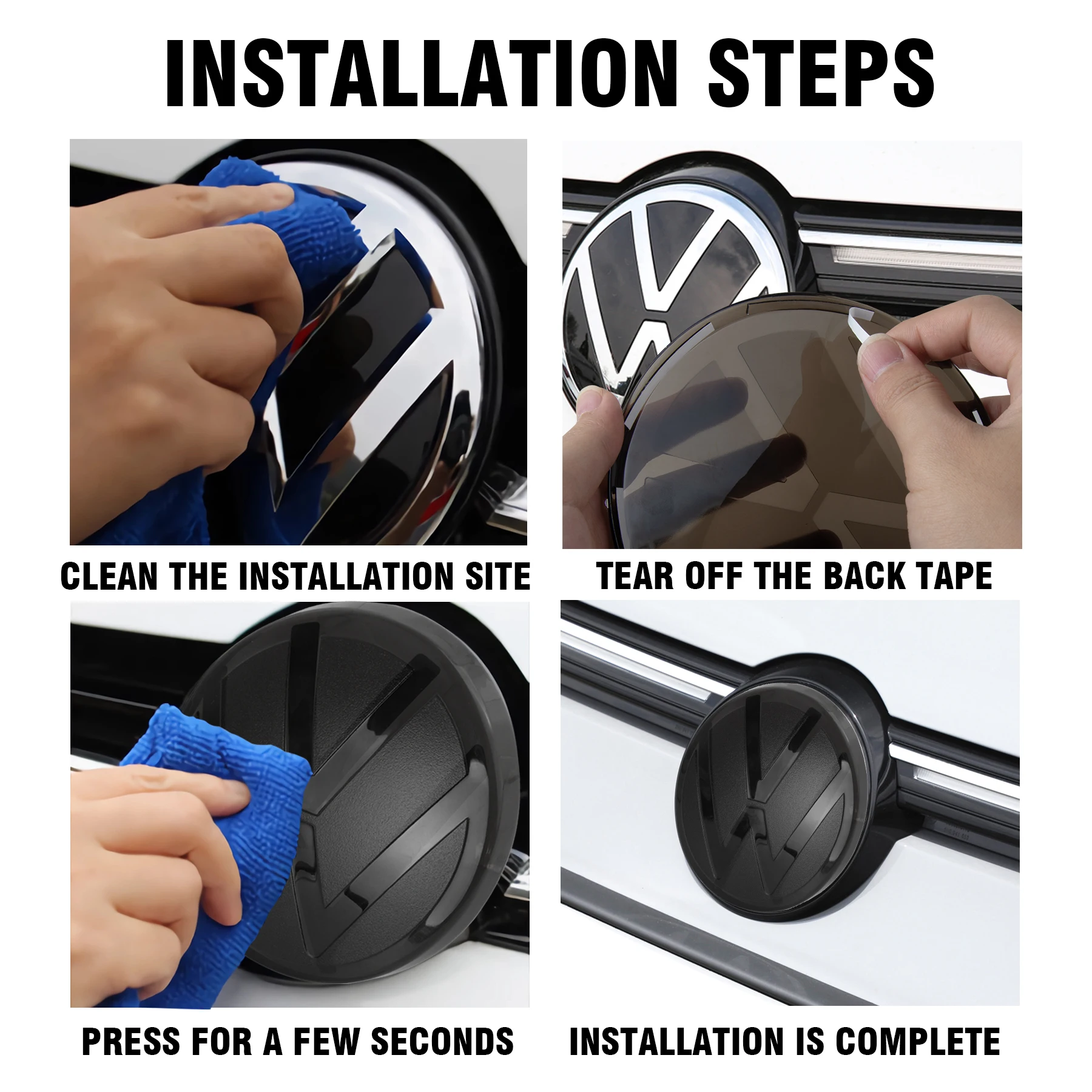 Сменная передняя решетка автомобиля задняя эмблема багажника крышки наклейки