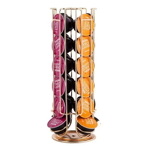 

Стойка для капсул кофе, вращающаяся стойка для хранения капсул Dolce Gusto