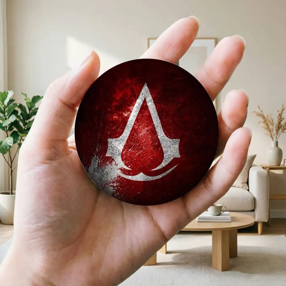 Значки G-Game Assassin's Creed 25, 32, 44, 58, 75 мм, персонализированные круглые броши-пины, аксессуар, подарок (art.: 3920dbcefb1e5) - 3920dbcefb1e5