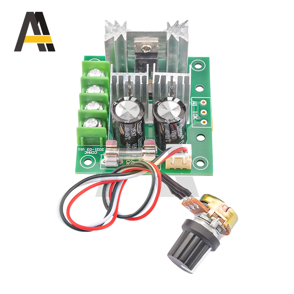 

Регулируемый контроллер скорости двигателя DC12V-40V 10A