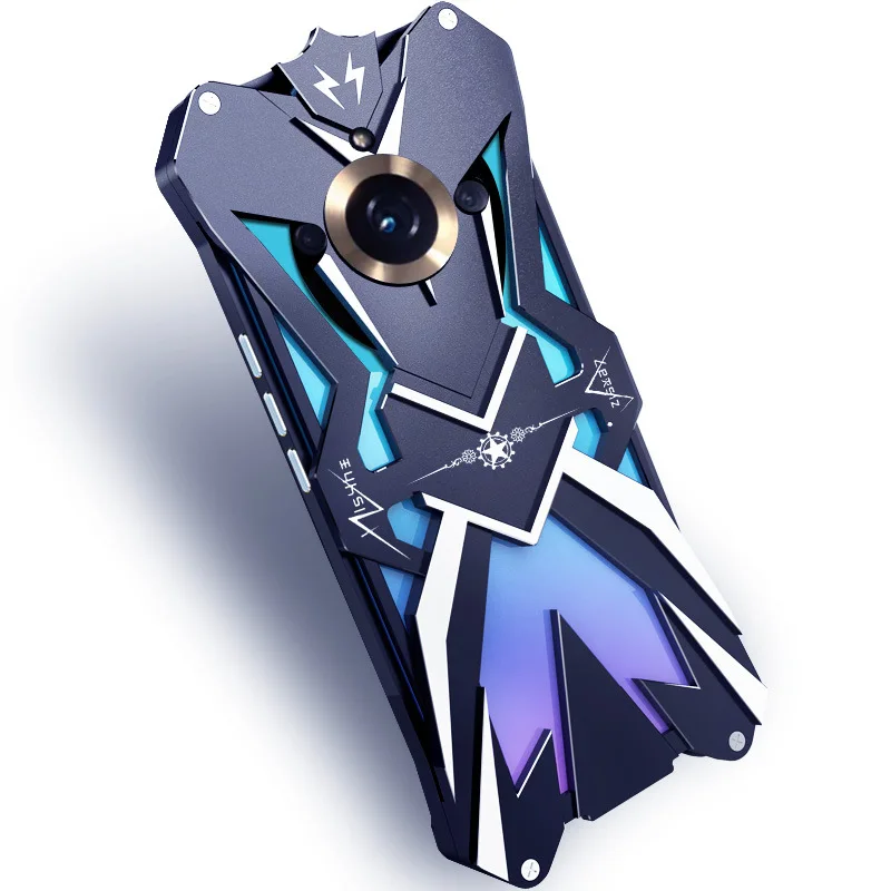 Original Zimon Luxury Thor Heavy Duty Armor Metal Aluminum Mobile Phone Case Covers For VIVO X50 Pro Plus Cover Cases