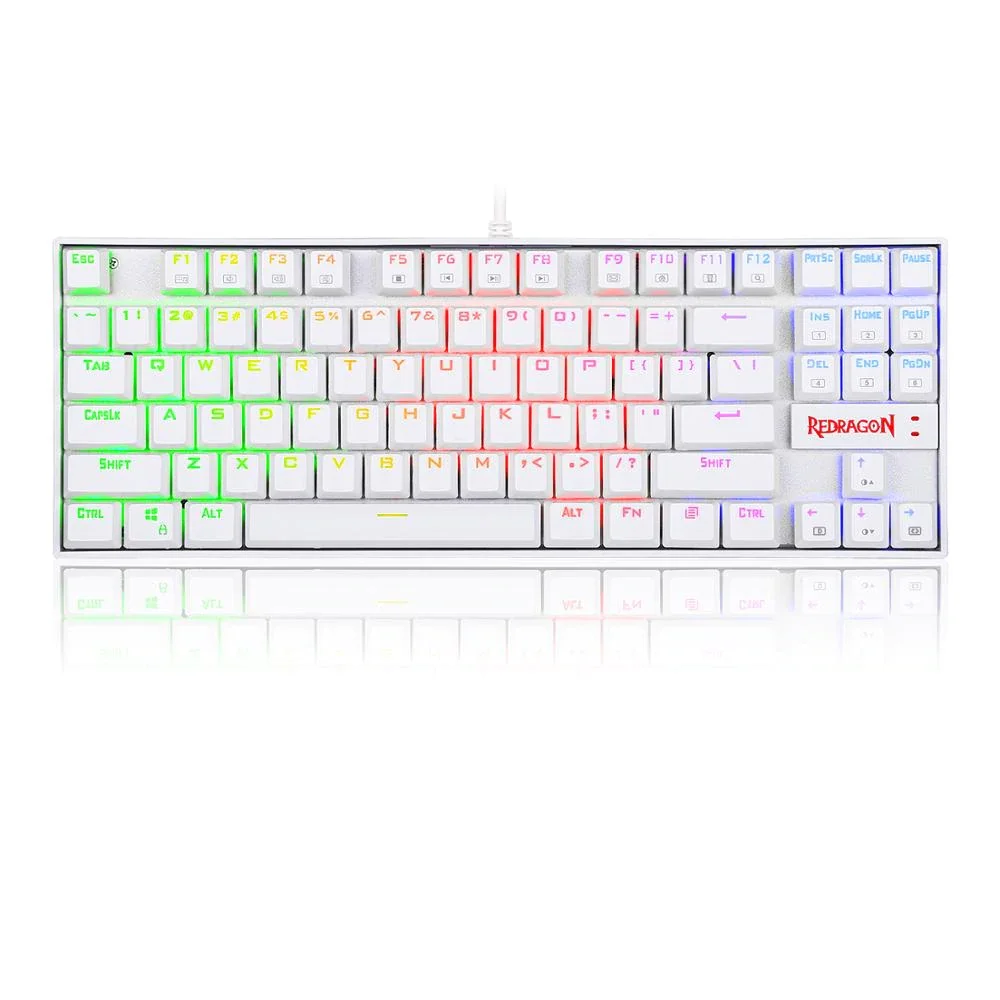 

Механическая игровая клавиатура Redragon K552, компактная, 60% дюйма, 87 клавиш, Kumara, проводные переключатели Cherry MX Blue, эквивалент геймеру Windows PC