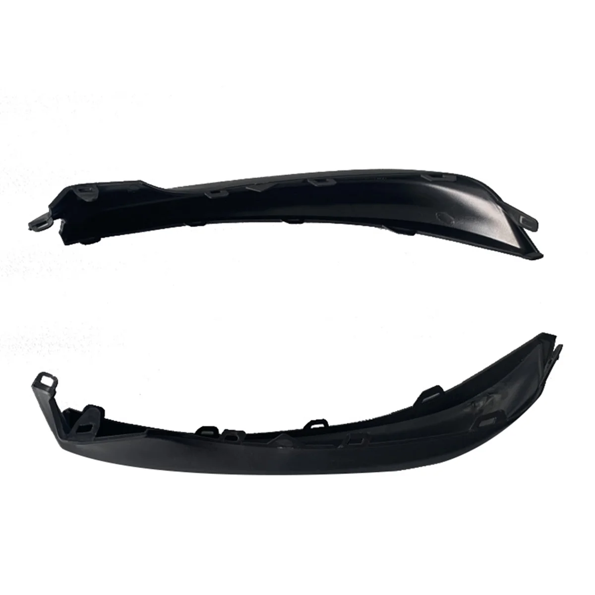 Левый передний бампер нижняя отделка полоса решетка радиатора молдинговая